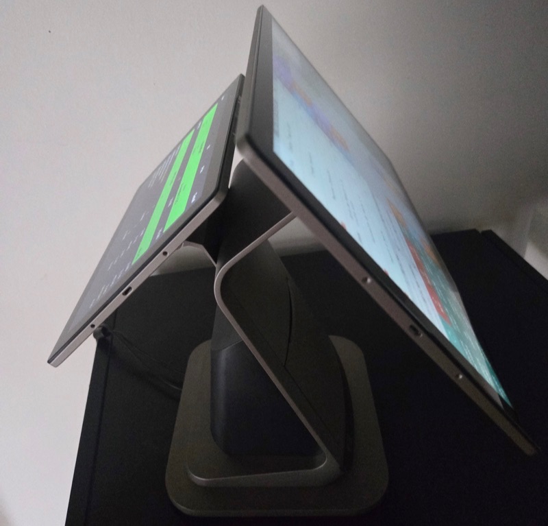 Ecran client 10" du Sunmi T3 
