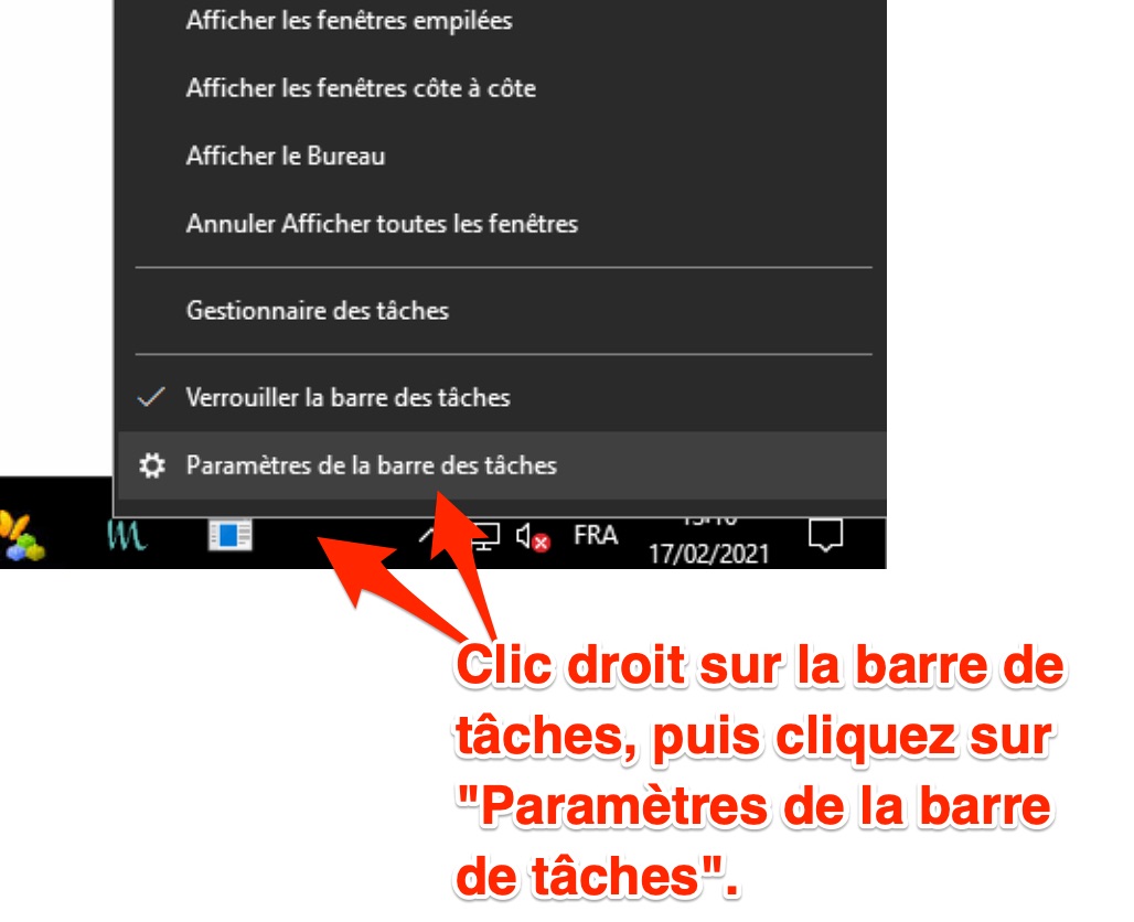 Installation de l'application Windows